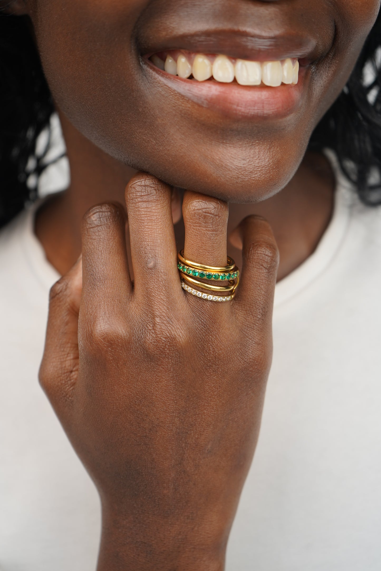 Angelica's Stacked Ring