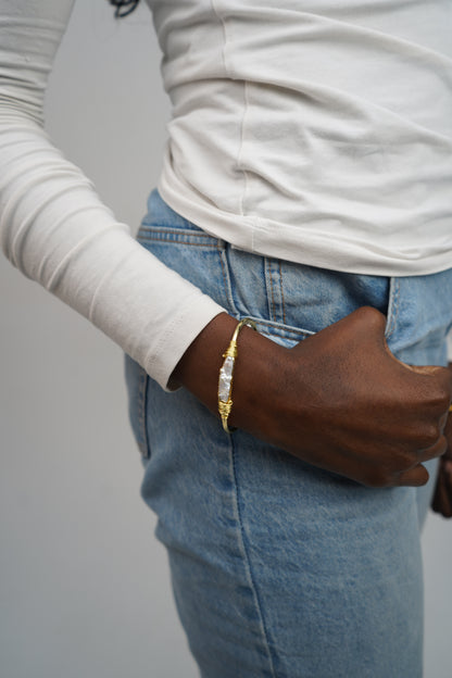 Christina's pearl bangle