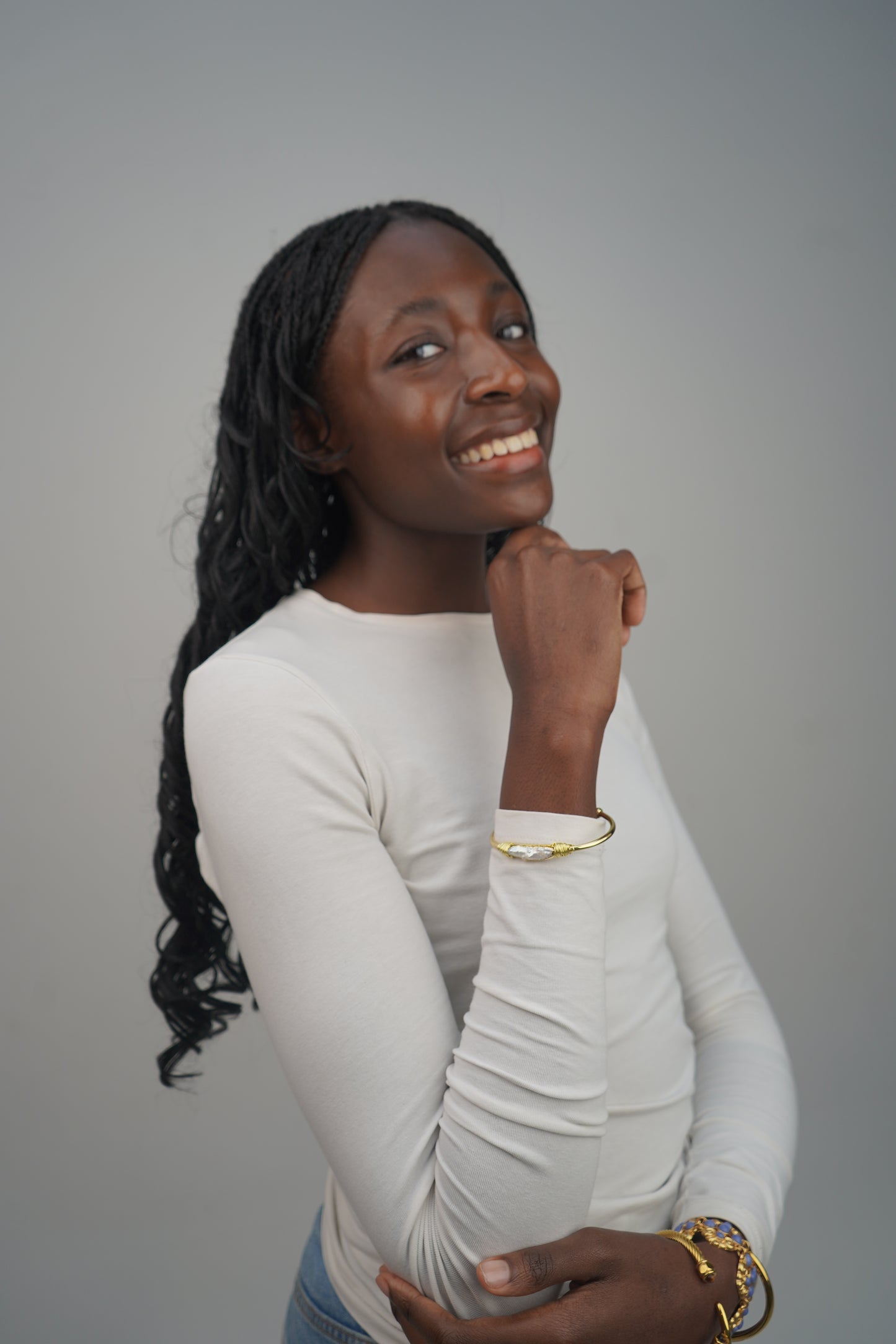 Christina's pearl bangle