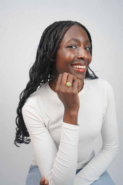 Alice's Blue Gemstone Ring