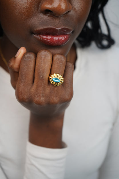 Alice's Blue Gemstone Ring