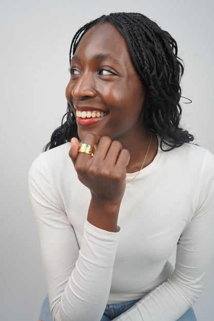 Cressida's Gold Celestial Ring