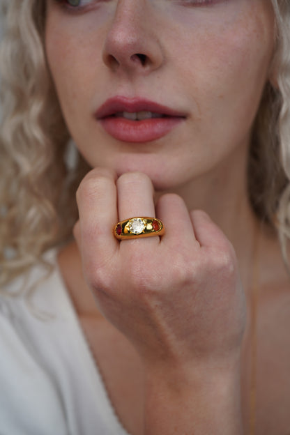 Sophie's Red Gemstone Ring