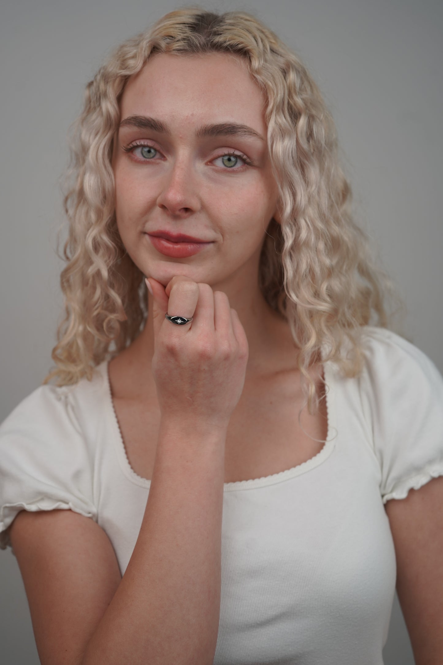 Scarlett's Star Ring In Silver
