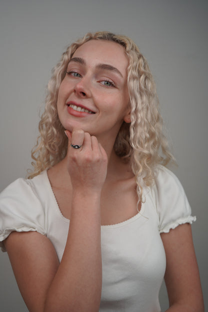 Scarlett's Star Ring In Silver