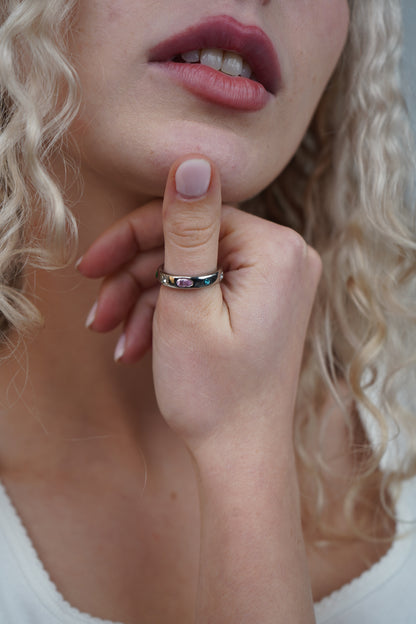 Athena’s multicoloured ring