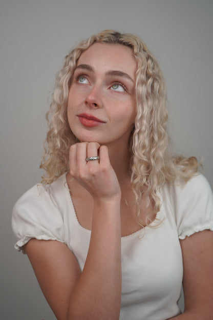 Maria’s Celestial Ring in Silver