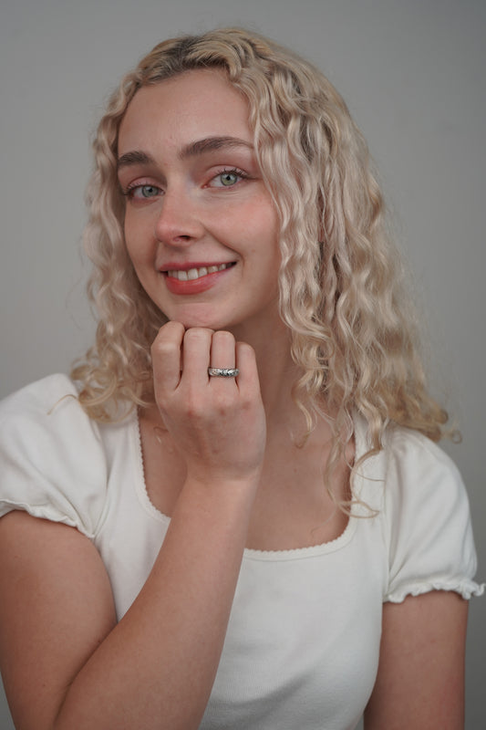 Maria’s Celestial Ring in Silver