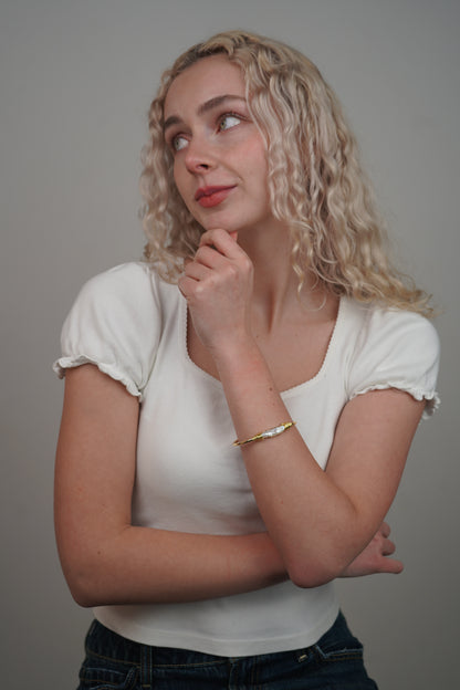 Christina's pearl bangle