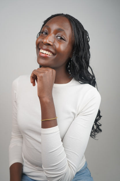 Isla's Twisted Bangle