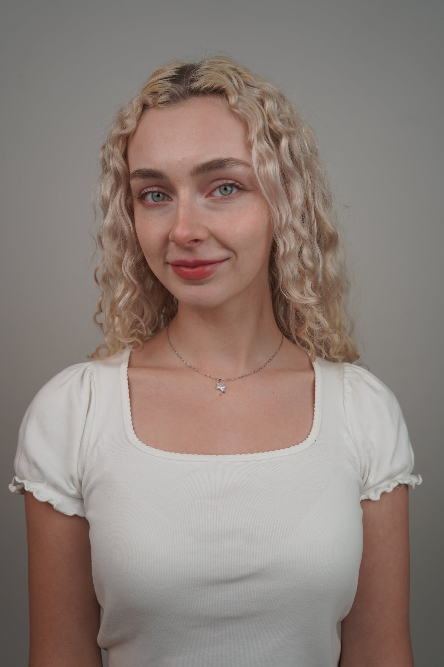 Lyra's Star Necklace In Silver