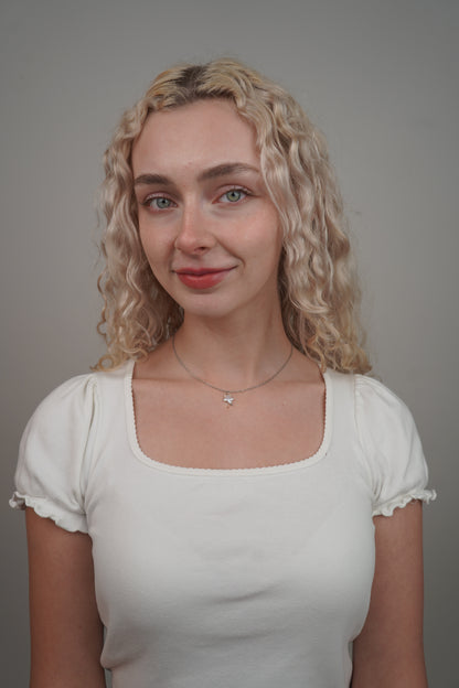 Lyra's Star Necklace In Silver