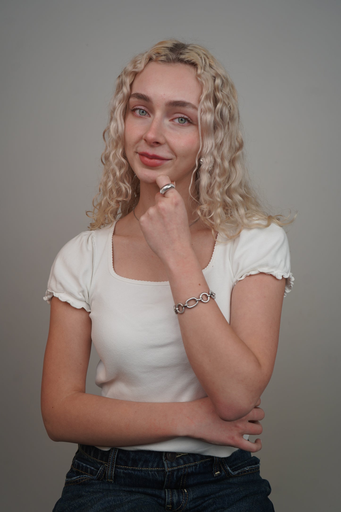 Thea’s silver bracelet