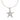 Pim's Starfish Silver Necklace In White