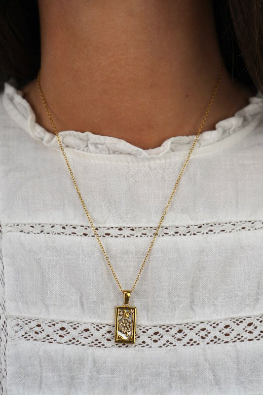 Amika's Wheel of Fortune Necklace