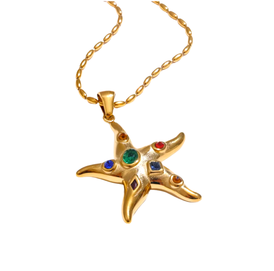 Pim's starfish necklace