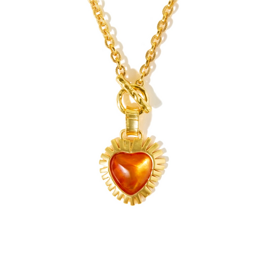 Cora's Heart Necklace