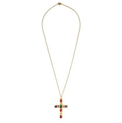 Ranee's colourful cross