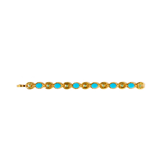 Joy's Gemstone Bracelet in blue