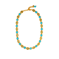 Joy's Blue Gemstone Necklace