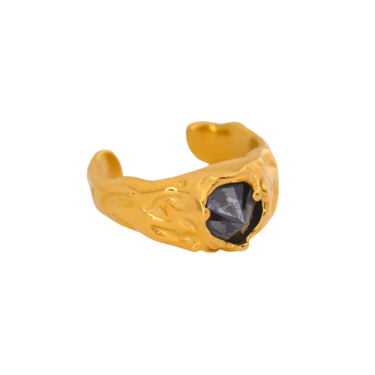 Paige’s gemstone gold ring