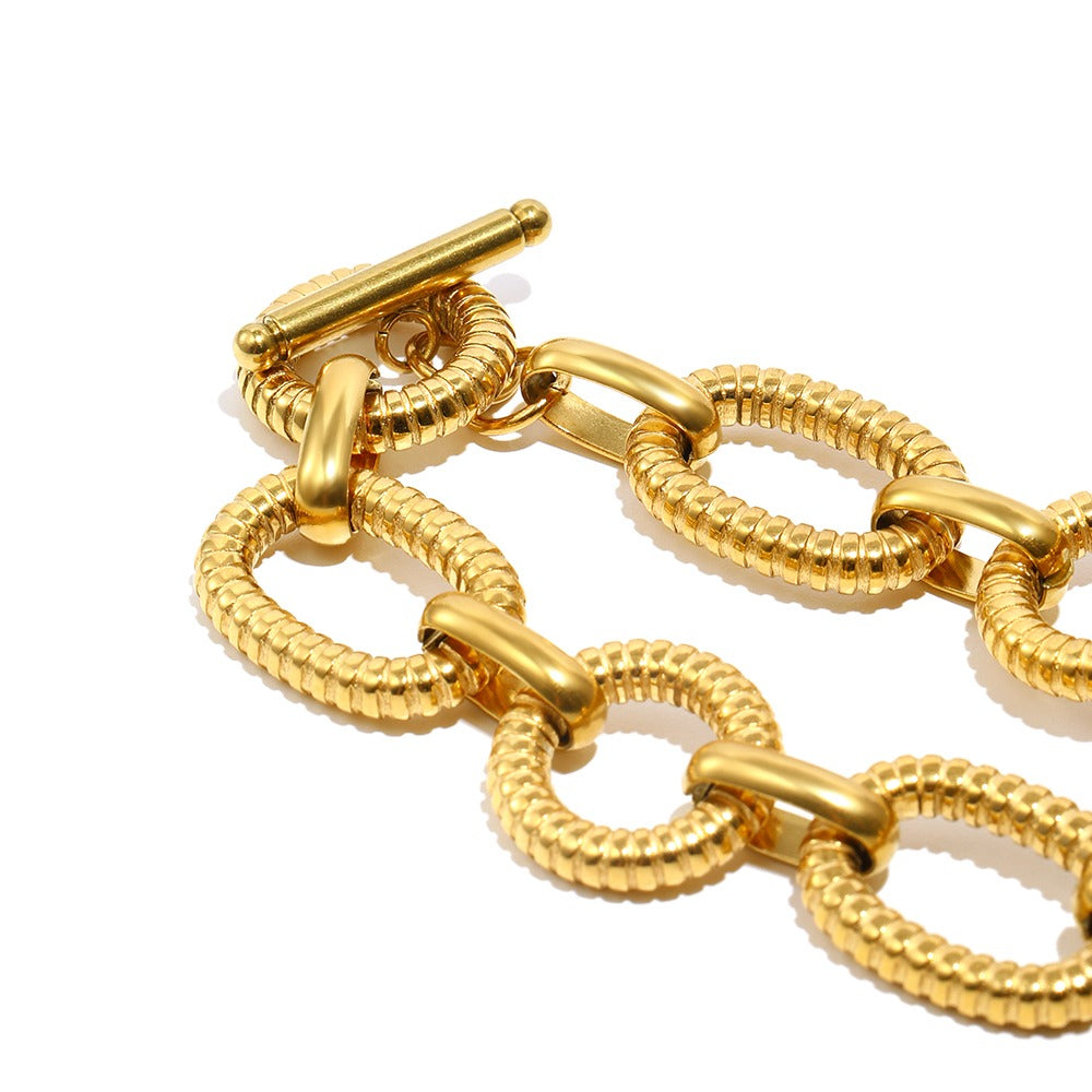 Thea’s gold bracelet