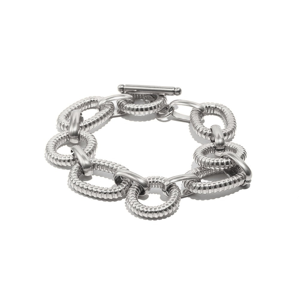 Thea’s silver bracelet