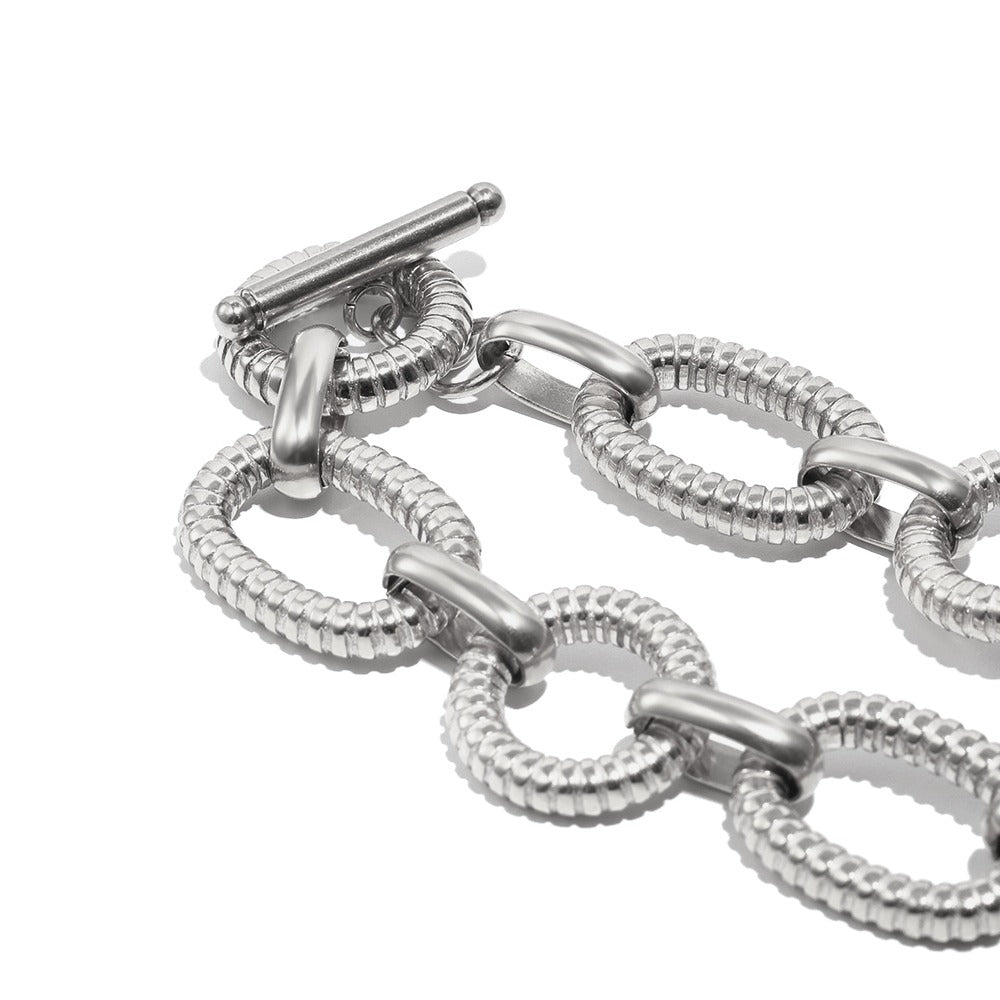 Thea’s silver bracelet