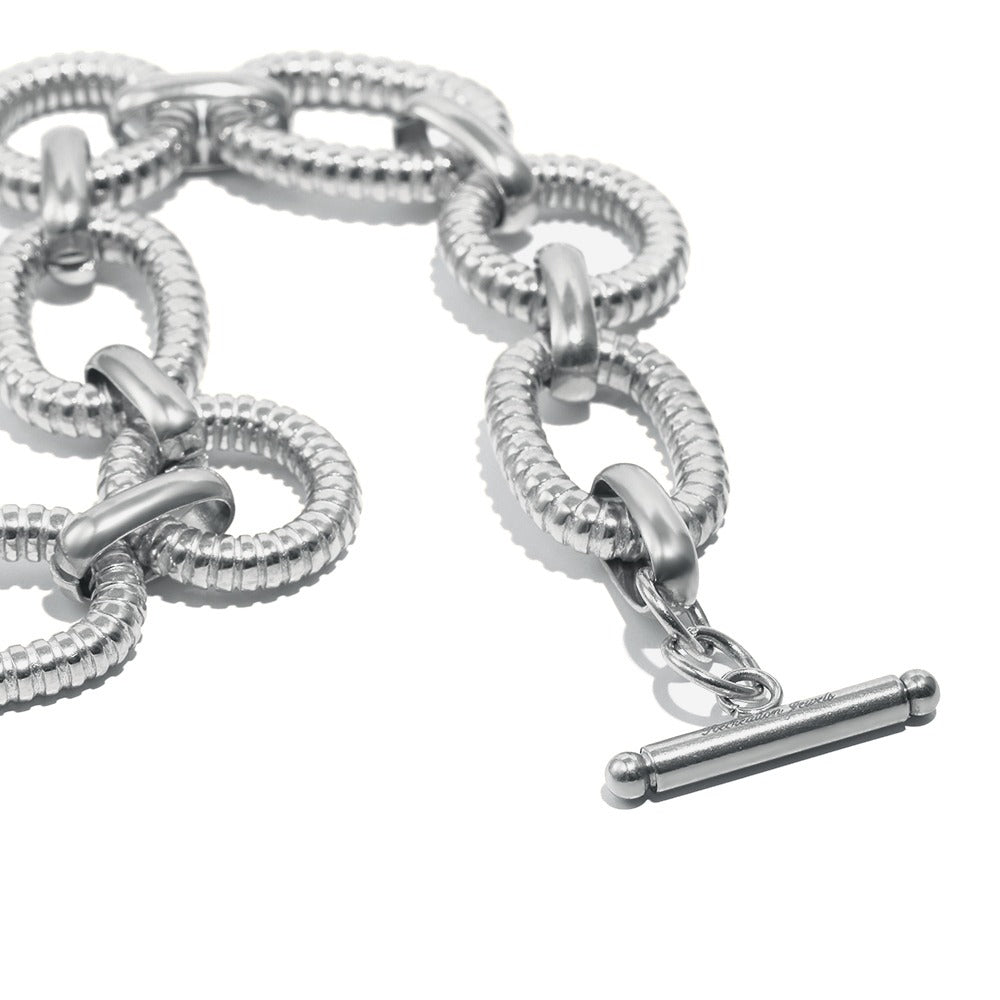 Thea’s silver bracelet