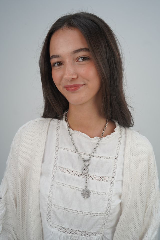 Tabi's Eye Necklace In Silver