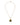 Aashni's Flower Pendant Black