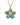 Aashni's Flower Pendant Turquoise