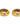 Alyna's White Hoops Gold