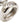 Alyna's White Hoops Silver