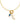 Amelie's Pearl Charm Necklace Gold