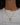 Amelie's Pearl Charm Necklace Gold Lavender