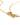 Amelie's Pearl Charm Necklace Gold
