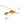 Amelie's Pearl Charm Necklace Gold Red