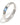 Amelie's Ring Silver Blue