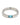 Amelie's Ring Silver Light Blue