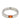 Amelie's Ring Silver Orange