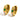 Athena's Multicoloured Hoops Gold