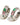 Athena's Multicoloured Hoops Silver