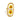Aveline's Ring Gold Orange