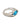 Bailey's Gemstone Ring Silver Blue