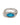 Bailey's Gemstone Ring Silver Blue