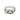 Bailey's Gemstone Ring Silver Clear