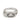 Bailey's Gemstone Ring Silver Clear