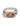 Bailey's Gemstone Ring Silver Orange