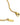 Bee's Dinosaur Necklace Gold Green